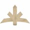 Ekena Millwork Alberta Rough Sawn Timber Gable Bracket, Douglas Fir, 48"W x 30"H x 6"D x 6"F, 15/12 Pitch GBW048X30X0606ALB00RDF - alternate 1